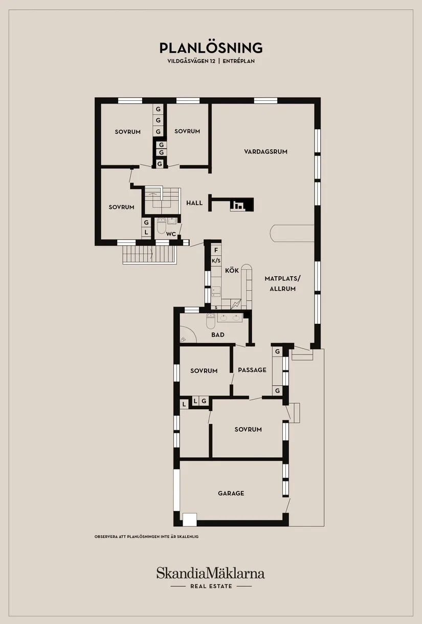 Villa, Vildgåsvägen 12, Nybrostrand, Ystad