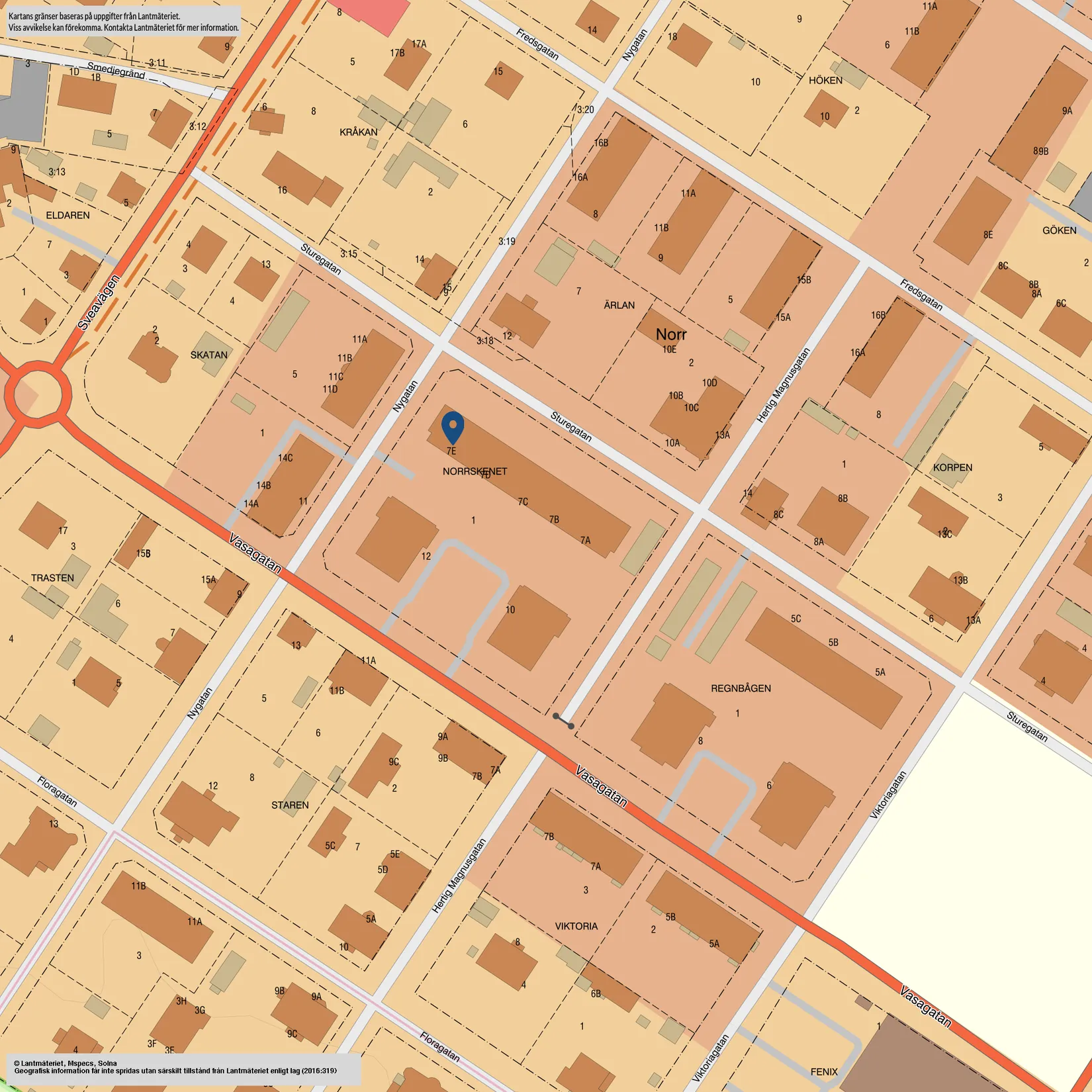 Bostadsrätt, Sturegatan 7E, Centrum, Hjo