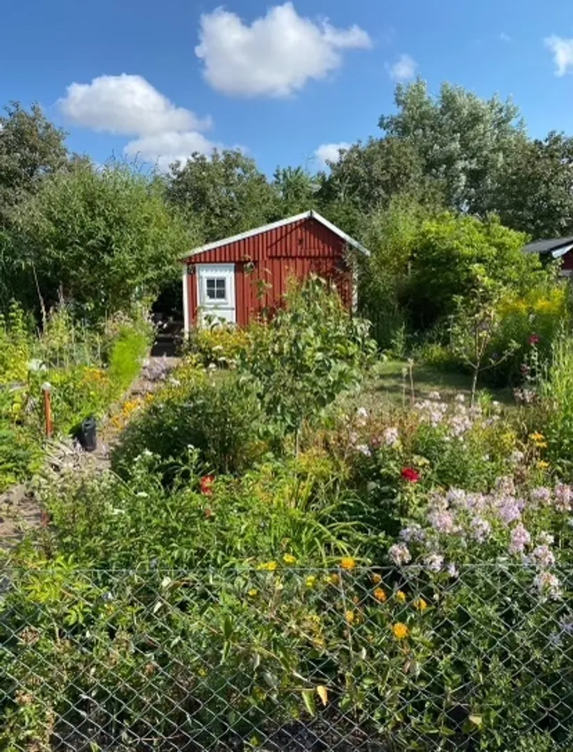 Fritidshus, Vinbärsgången 14, Edvinshems södra koloniområde, Ystad