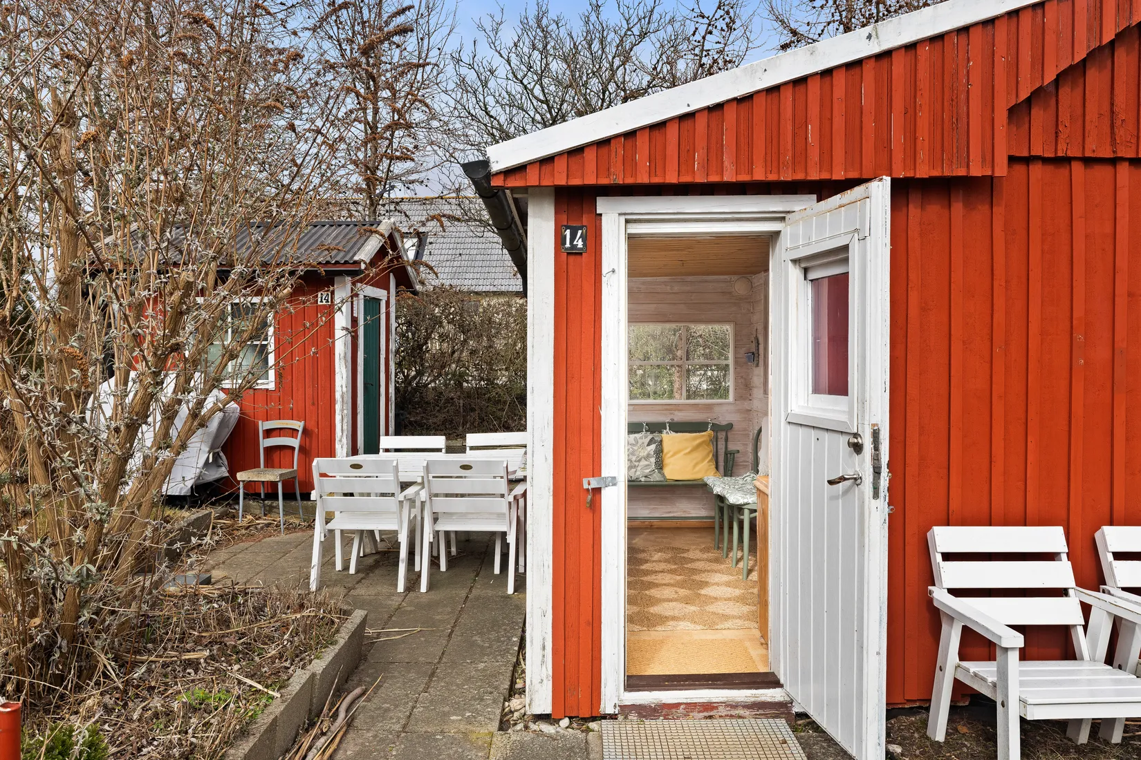 Fritidshus, Vinbärsgången 14, Edvinshems södra koloniområde, Ystad