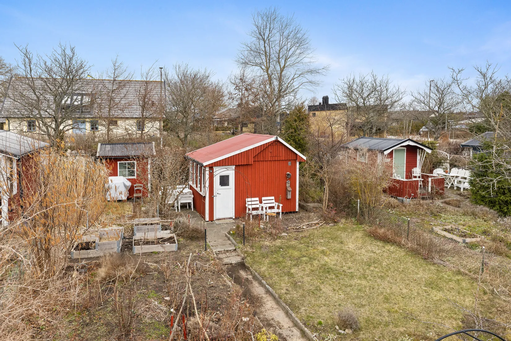 Fritidshus, Vinbärsgången 14, Edvinshems södra koloniområde, Ystad