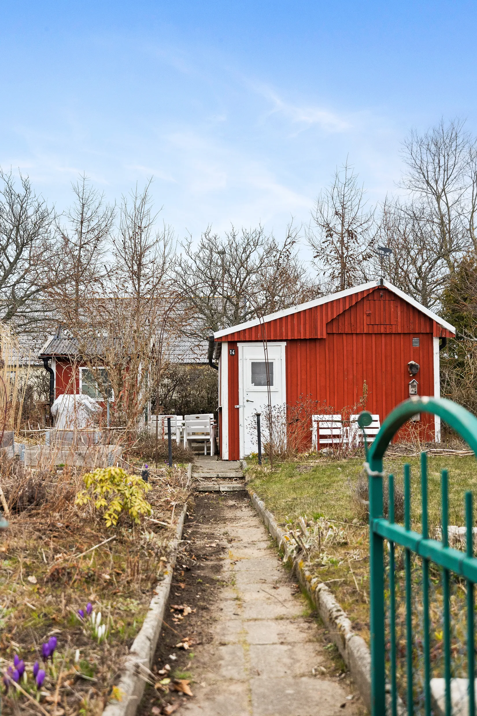 Fritidshus, Vinbärsgången 14, Edvinshems södra koloniområde, Ystad