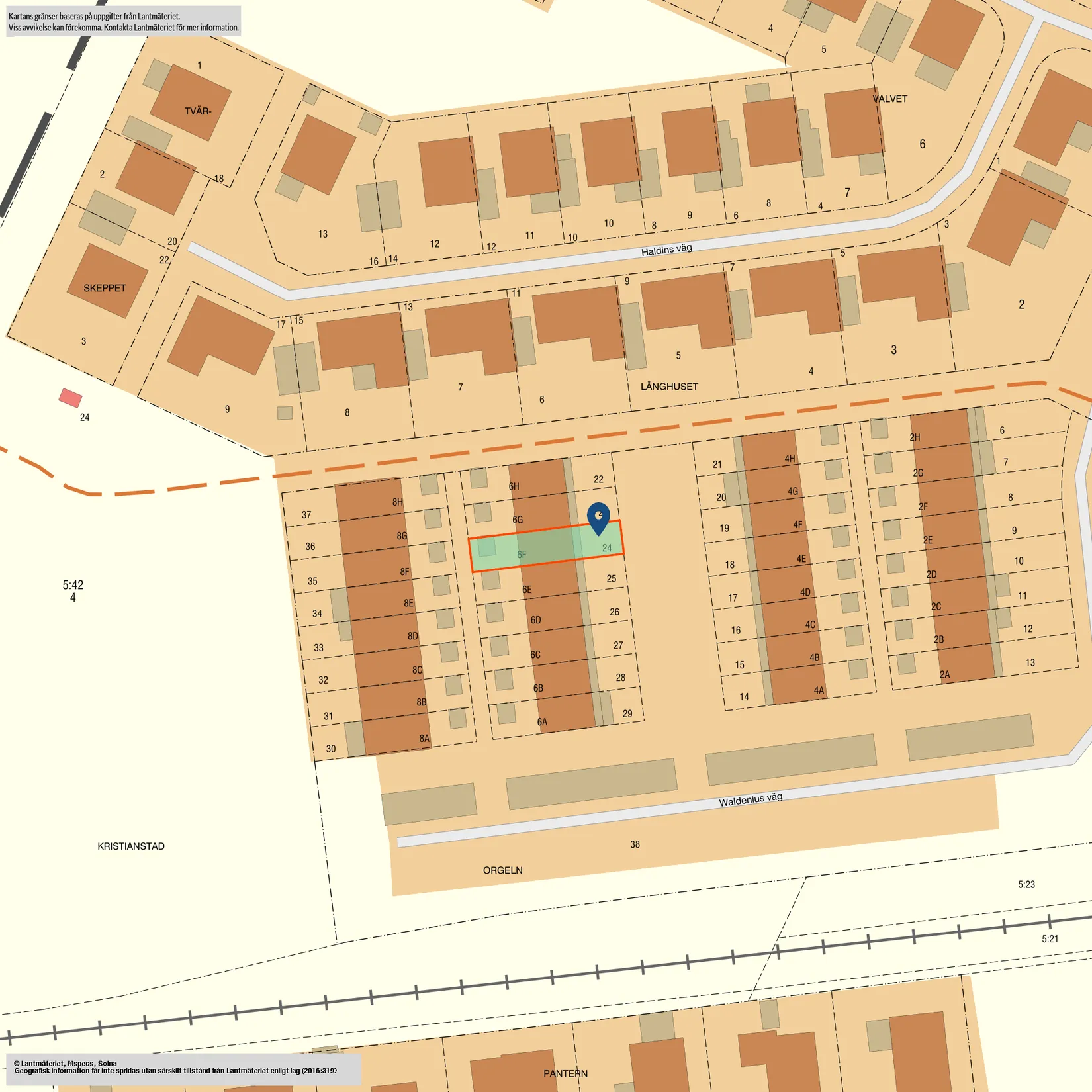 Villa, Waldenius väg 6F, Kulltorp, Kristianstad