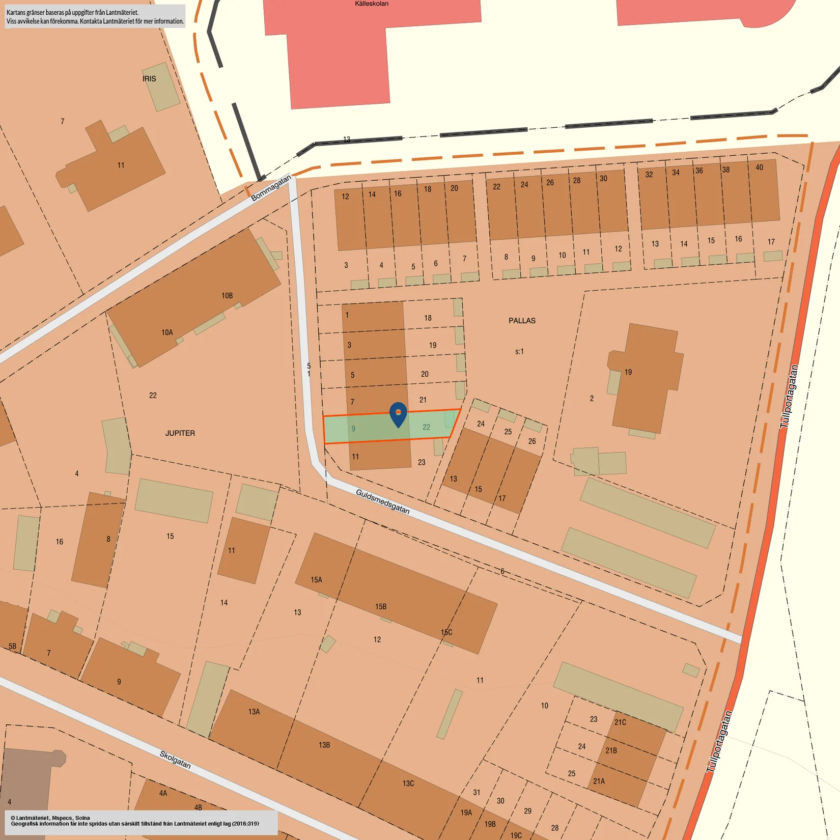 Radhus, Guldsmedsgatan 9, Skara