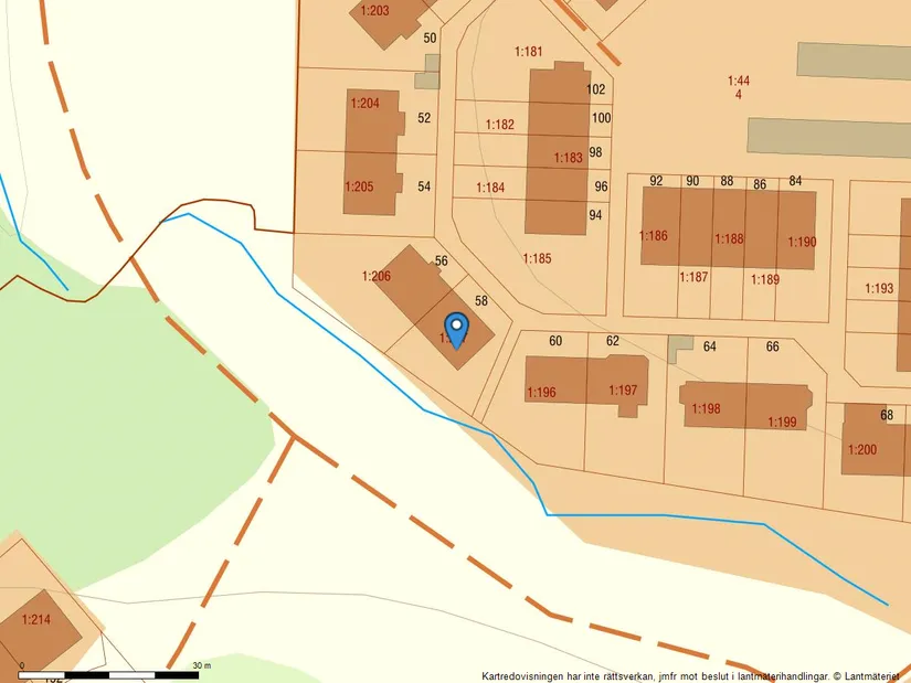 Villa, Radhus, Bäckvägen 58, Kållered - Livered, Mölndal