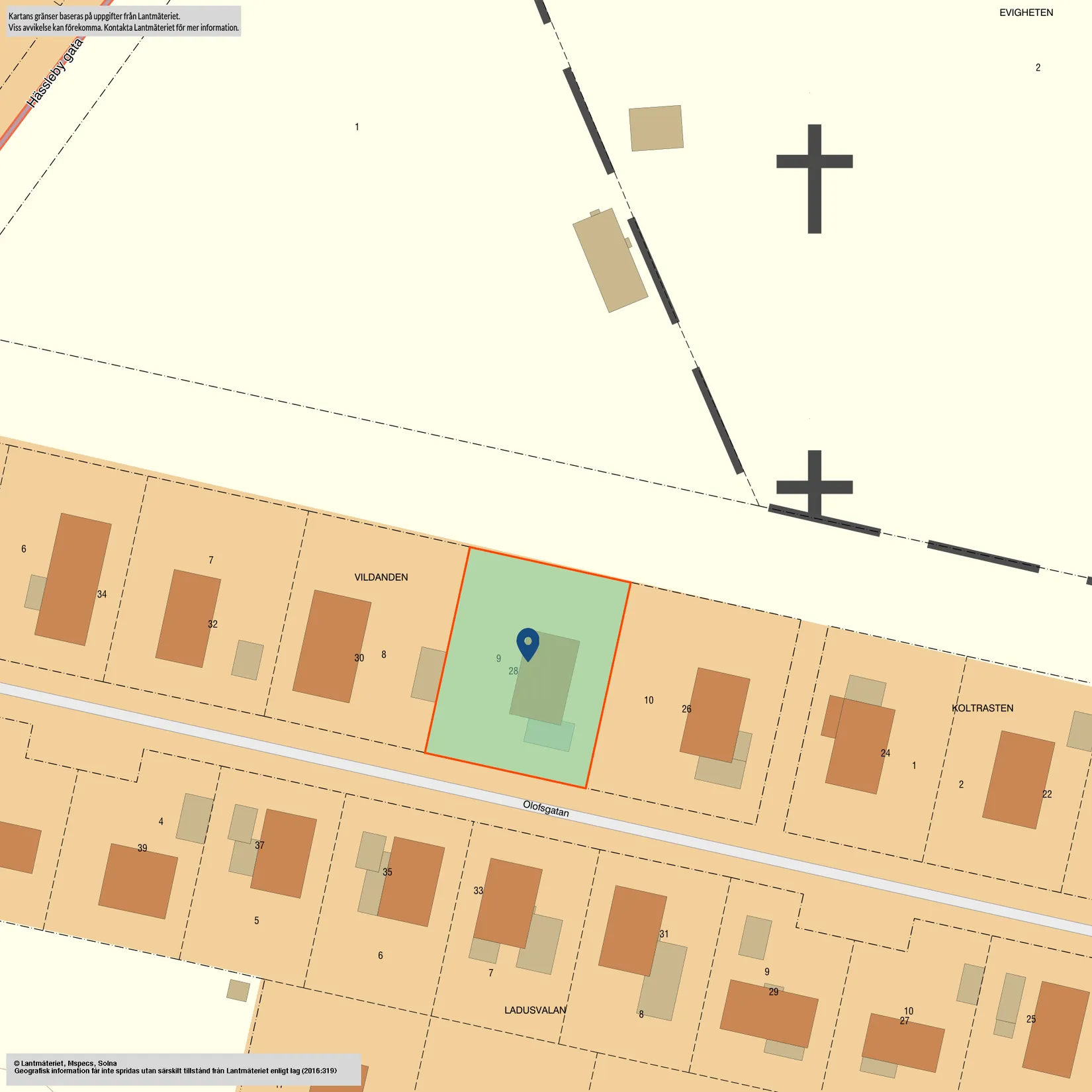 Villa, Olofsgatan 28, Eksjö