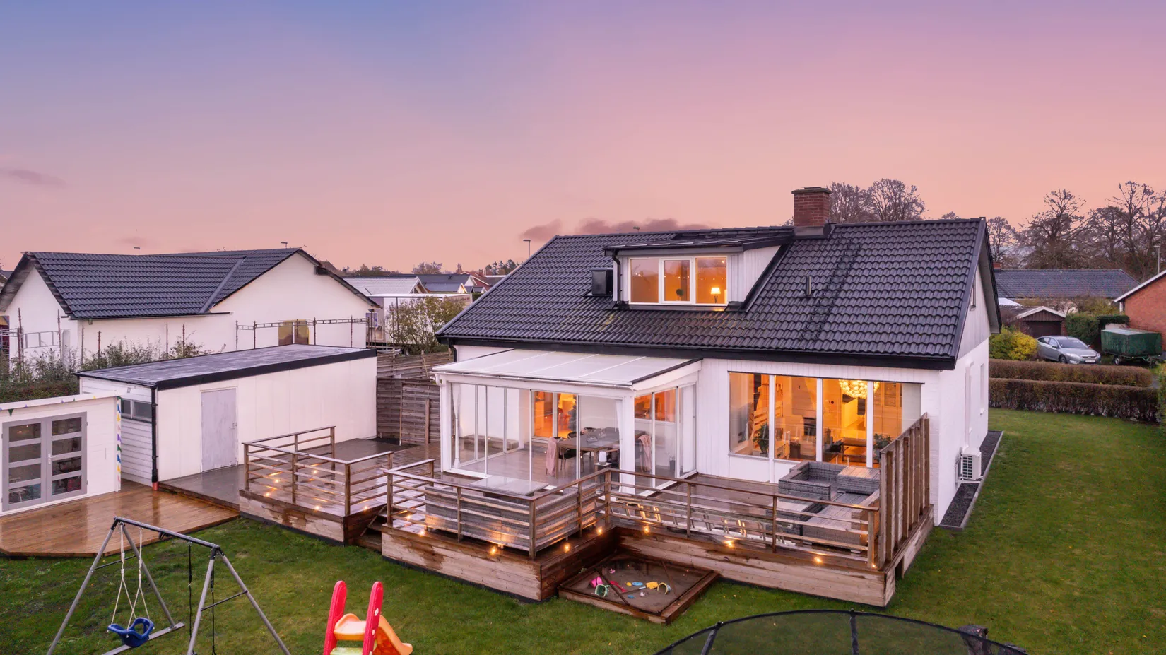 Villa, Rödaledsvägen 39, Kulltorp, Kristianstad