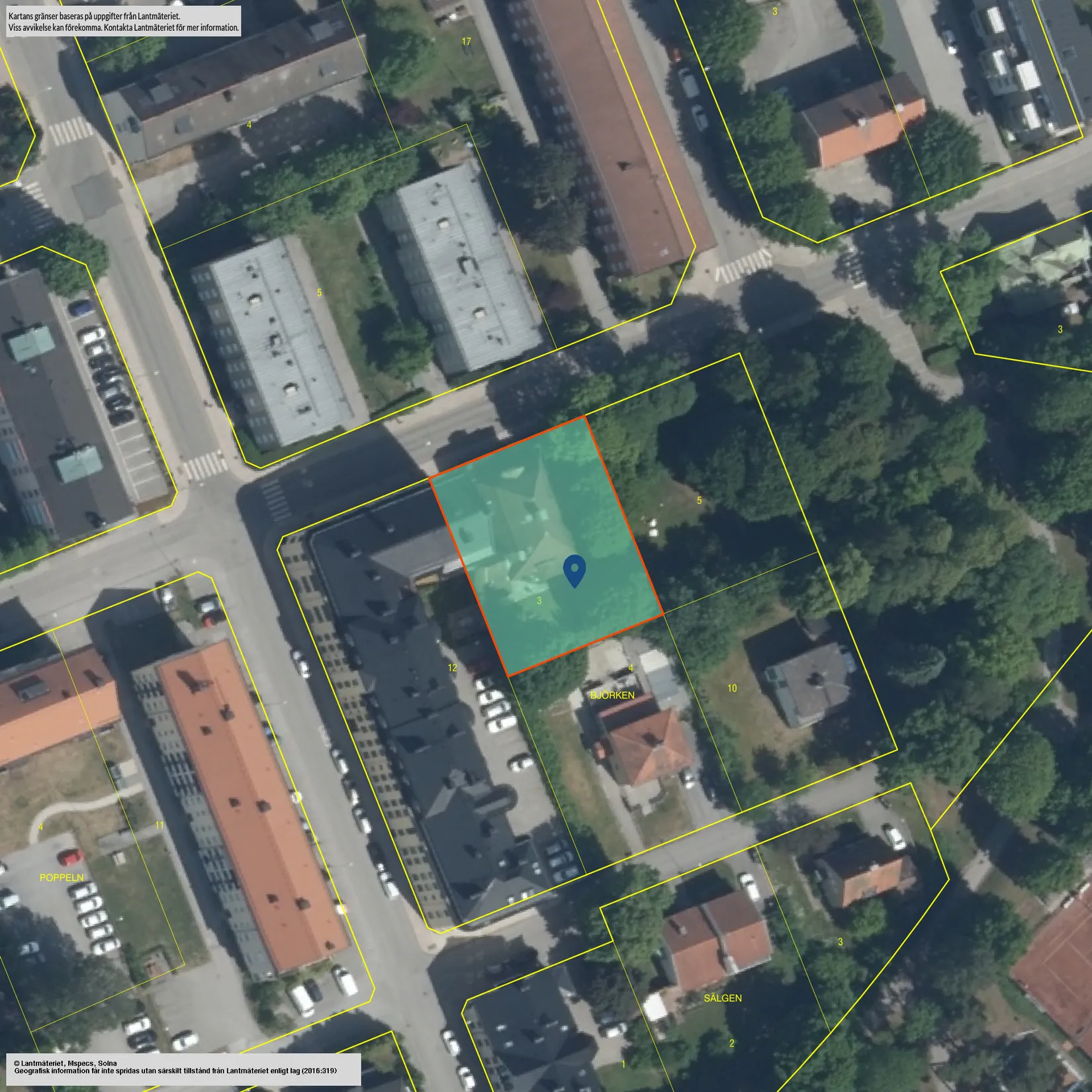Villa, Övre Torekällgatan 29 och Övre Torekällgatan 27, Centralt, Södertälje