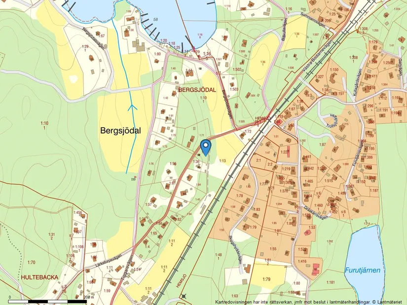 Villa, Västra Bodarnevägen 58, Västra Bodarna, Alingsås