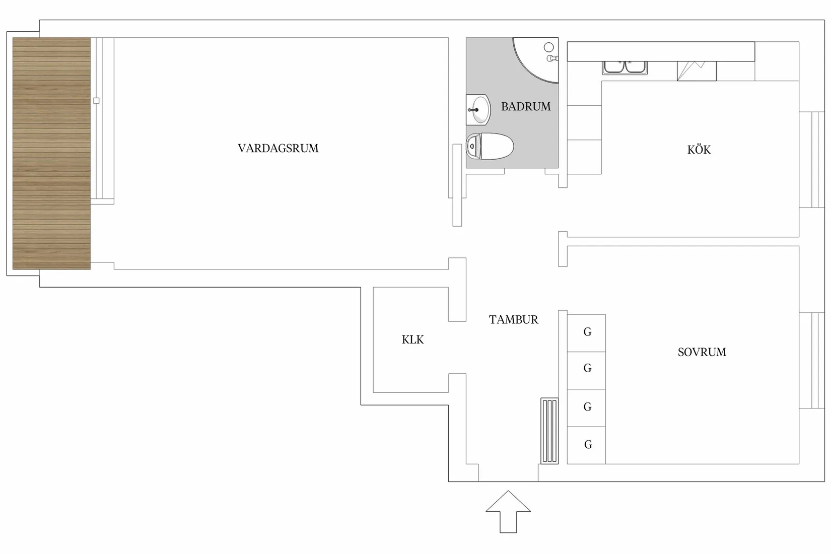 Bostadsrätt, Filippavägen 4A, Sofiaparken, Lund