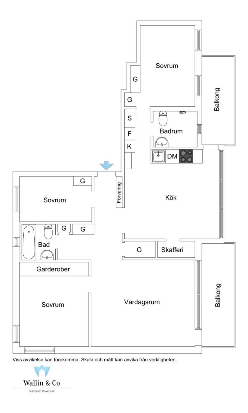 Bostadsrätt, Stenshällsvägen 7, 1 tr, Kungsholmen - Stora Essingen, Stockholm