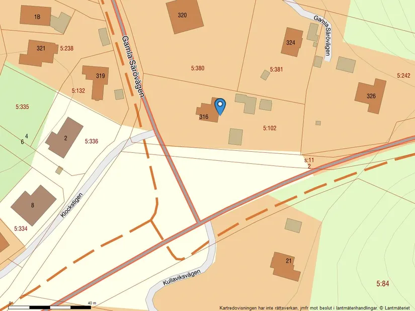 Villa, Gamla Särövägen 316, Kullavik, Kungsbacka