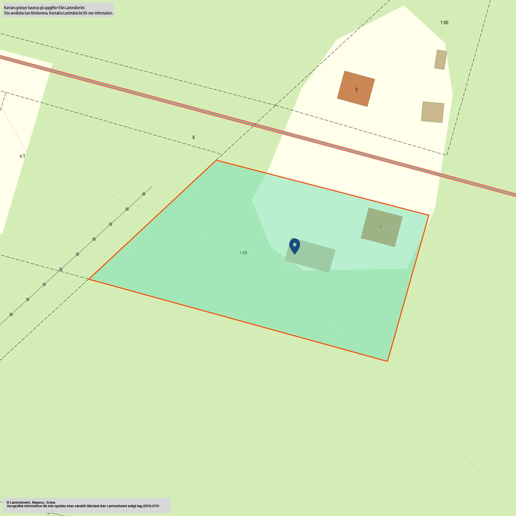 Villa, Gruvvägen 1, Malå