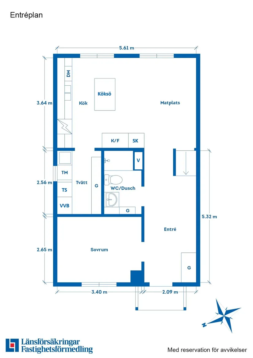 Bostadsrätt, Verkstadsvägen 113D, Verkstadsön, Motala