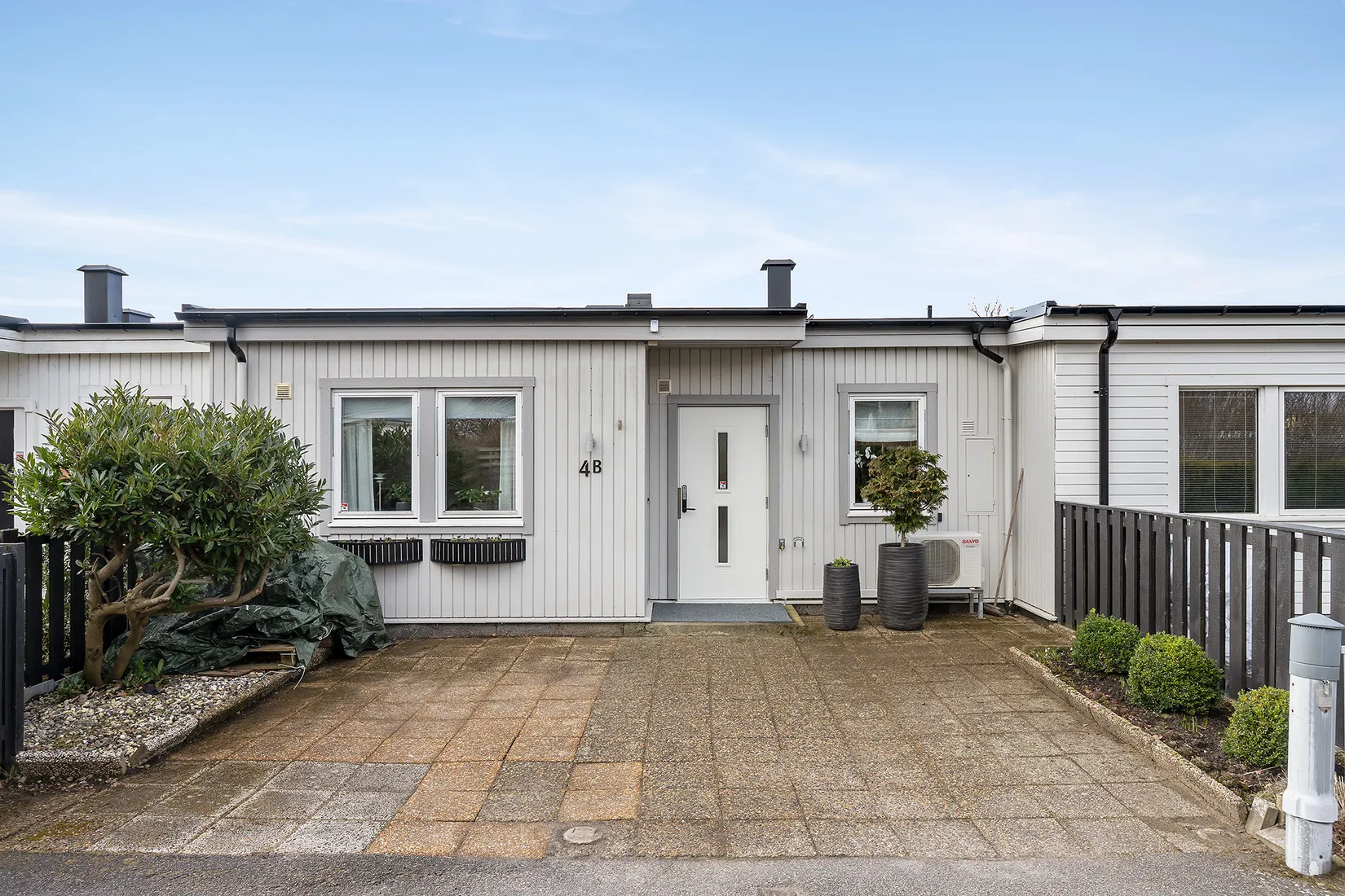 Villa, Radhus, Penngränd 4B, Bäckagård, Halmstad