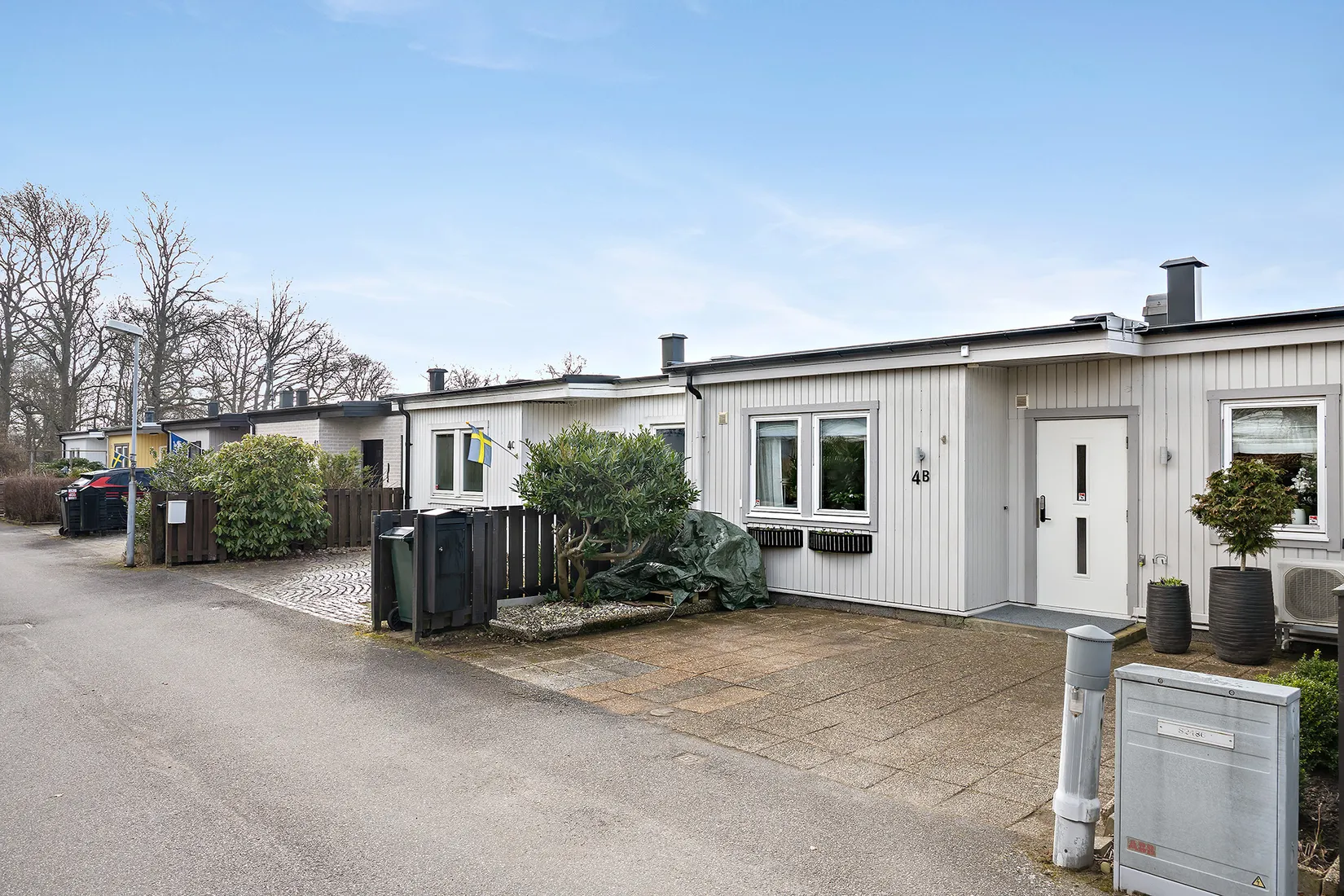 Villa, Radhus, Penngränd 4B, Bäckagård, Halmstad