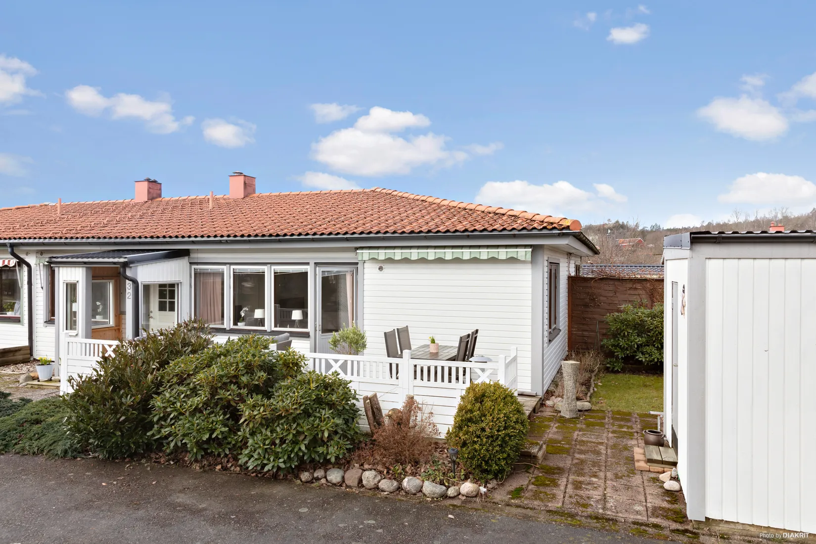 Villa, Radhus, Bäckvägen 32, Kållered, Mölndal