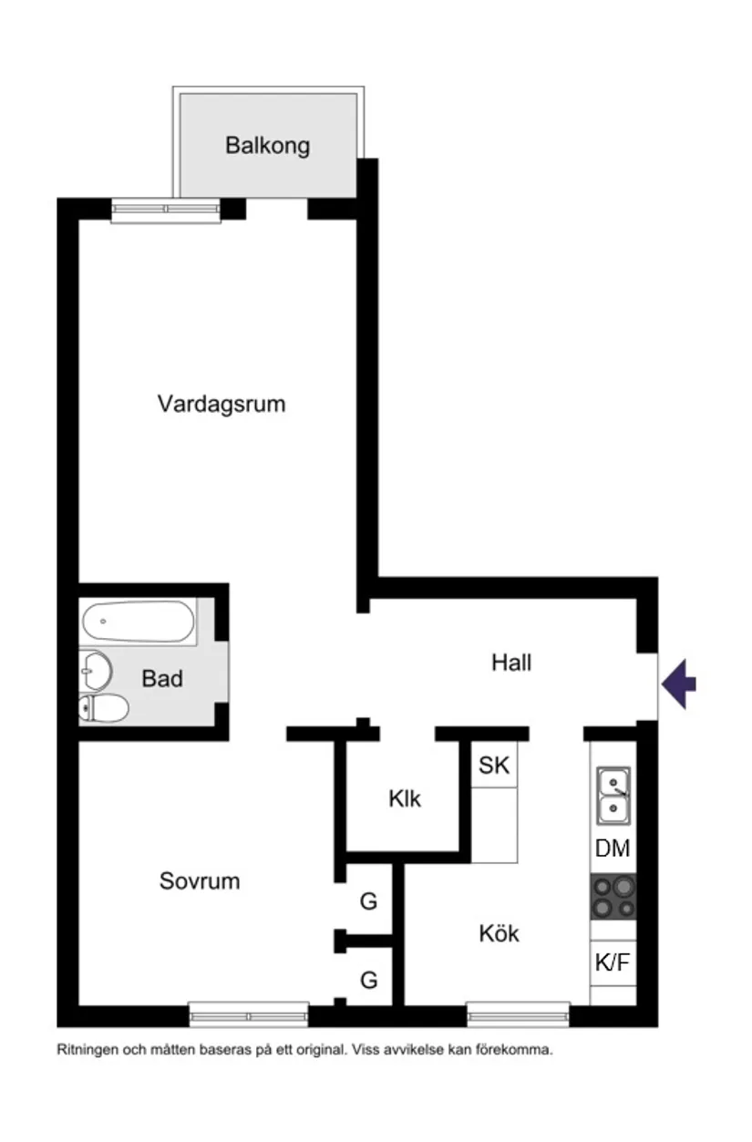 Bostadsrätt, Prästgårdsgatan 5B, Luthagen, Uppsala