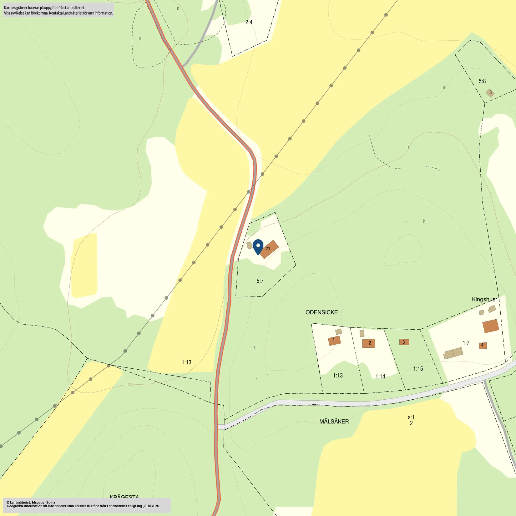 Villa, Fjällsta 21, Fjällsta/Ytterselö, Strängnäs