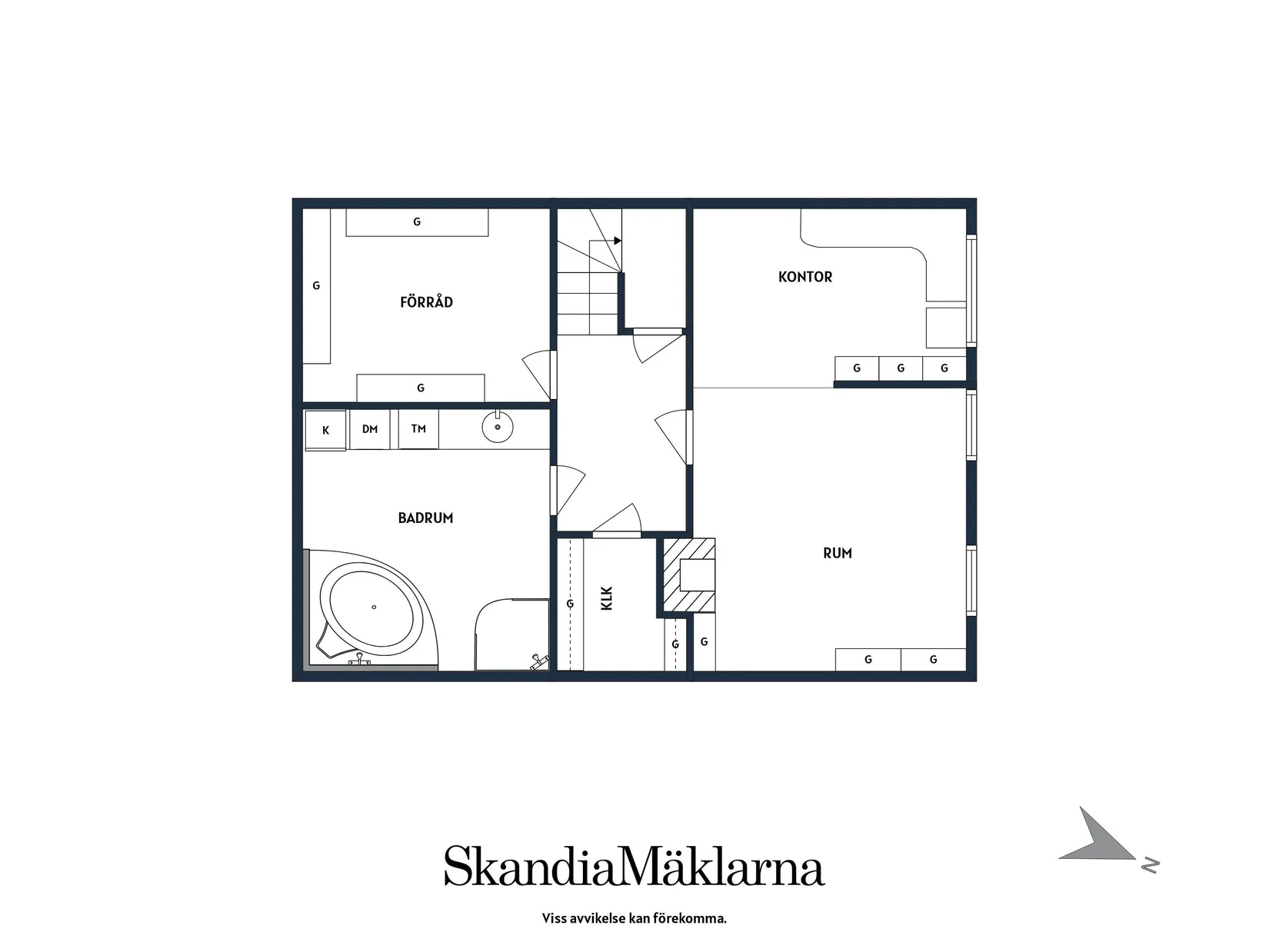 Radhus, Järpstigen 16, Storgärdet, Strängnäs