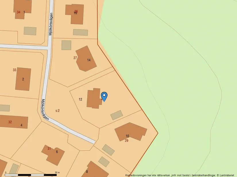 Villa, Mjölkörtsvägen 12, Tosterön, Strängnäs