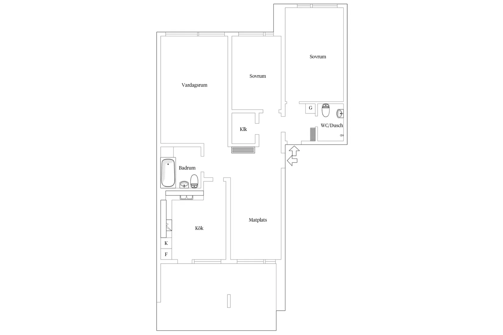 Bostadsrätt, Bjerehov 14B, Bjerehov, Lomma