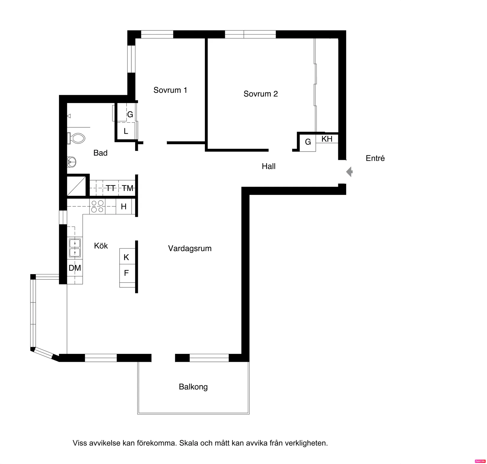 Bostadsrätt, Arkitektvägen 7, Abrahamsberg, Stockholm
