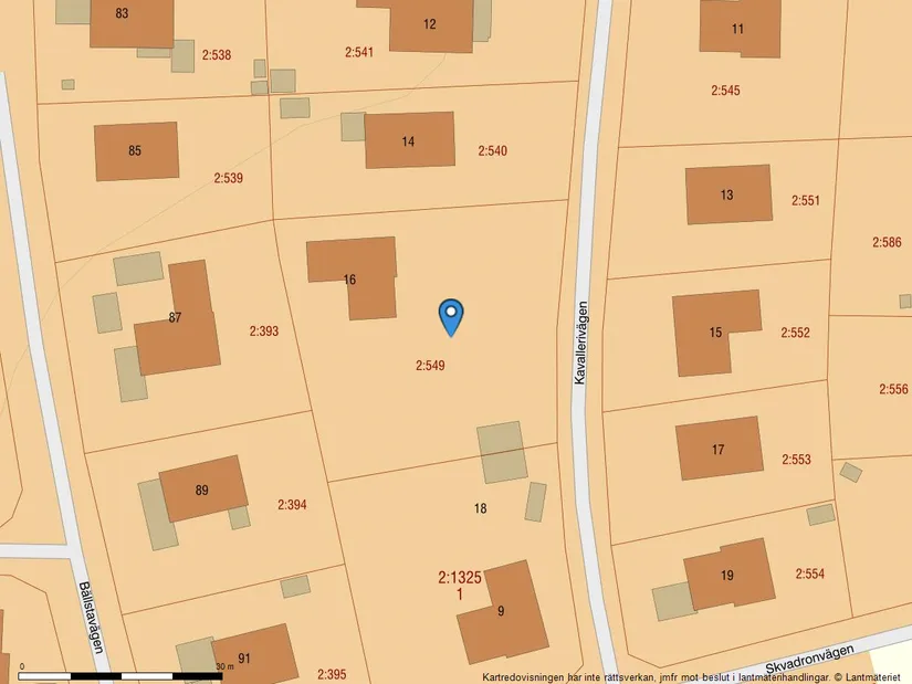 Villa, Kavallerivägen 16, Västra Bällsta, Vallentuna