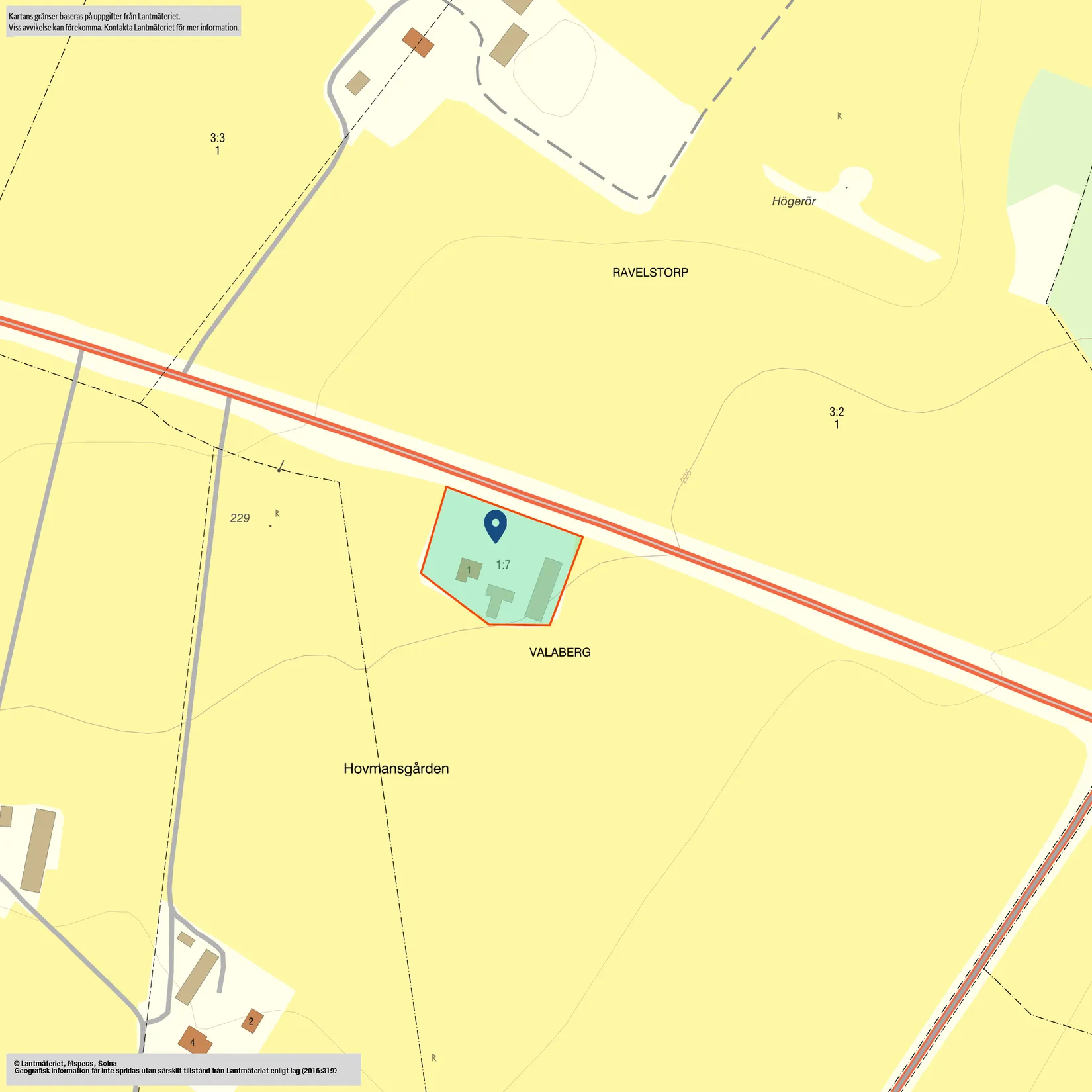 Villa, Gökhem Hovmansgården 1, Falköping