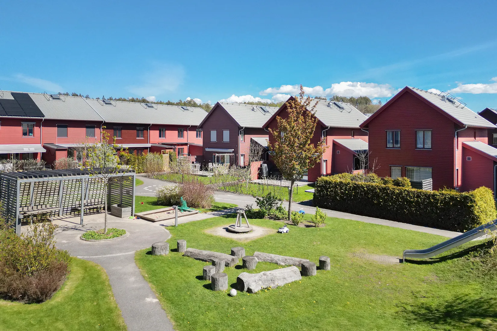 Villa, Radhus, Diamantvägen 48, Kolla Parkstad, Kungsbacka