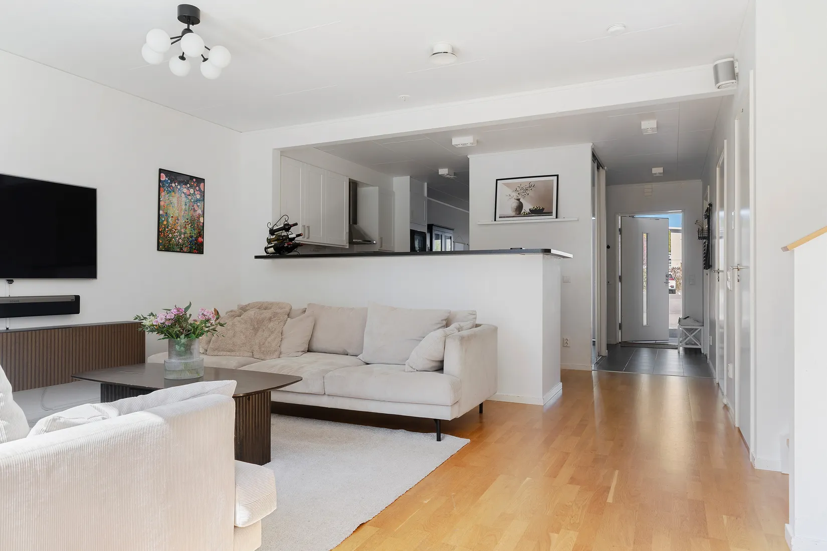 Villa, Radhus, Diamantvägen 48, Kolla Parkstad, Kungsbacka