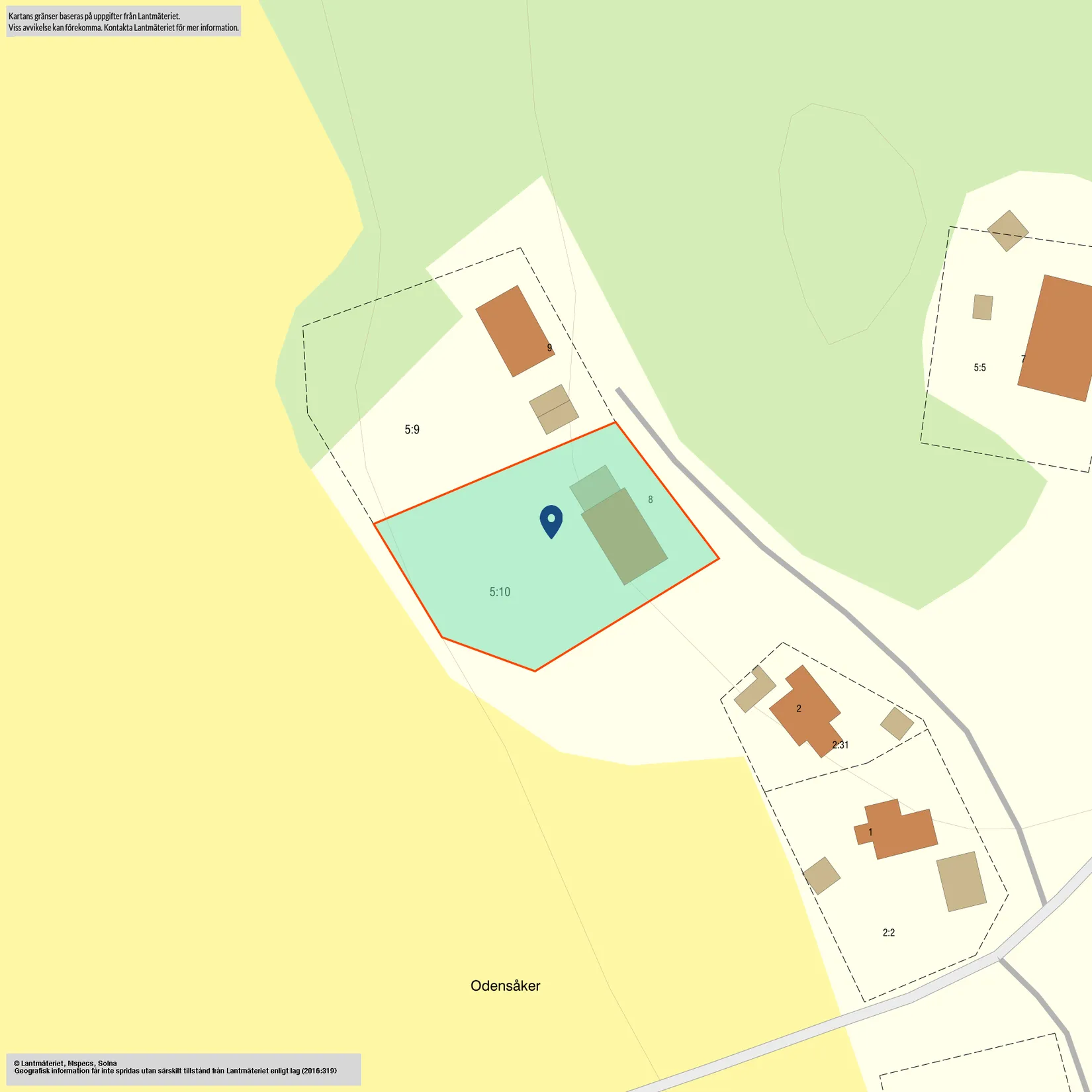 Villa, Odensåker 8, Kullerstad, Norrköping