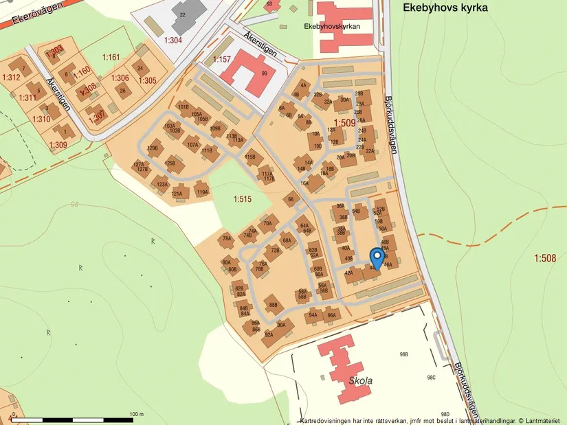 Bostadsrätt, Radhus, Björkuddsvägen 44B, Ekerö Björkudden, Ekerö