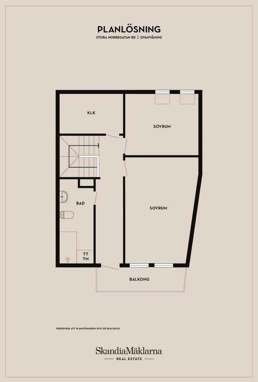 Bostadsrätt, Stora Norregatan 8D, Centrum, Ystad