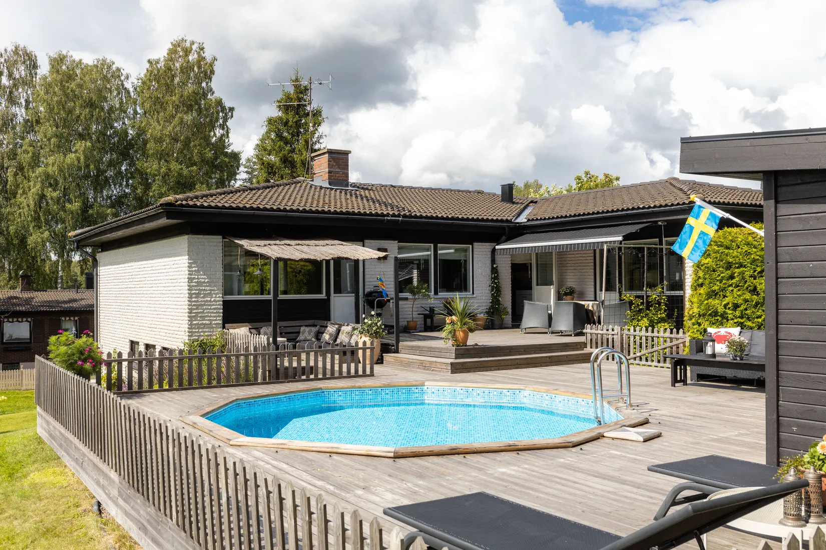 Villa, Kalkstensvägen 13, Skåreberget, Karlstad