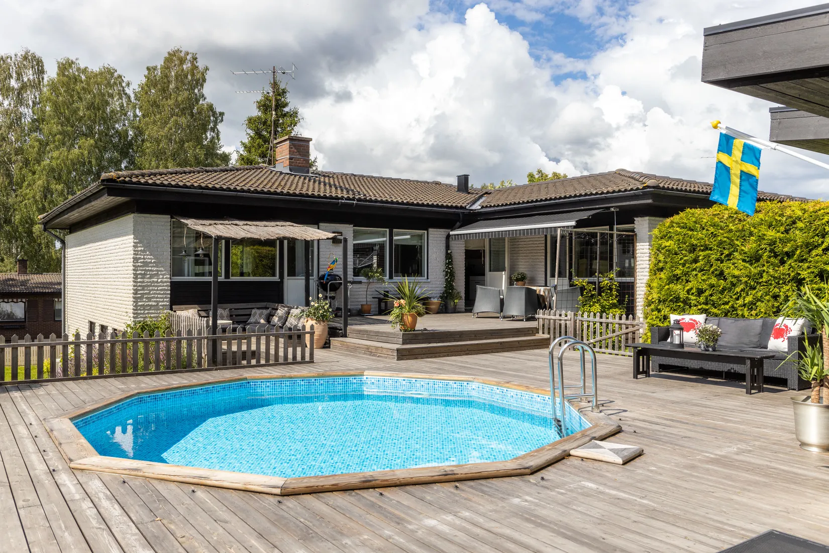 Villa, Kalkstensvägen 13, Skåreberget, Karlstad