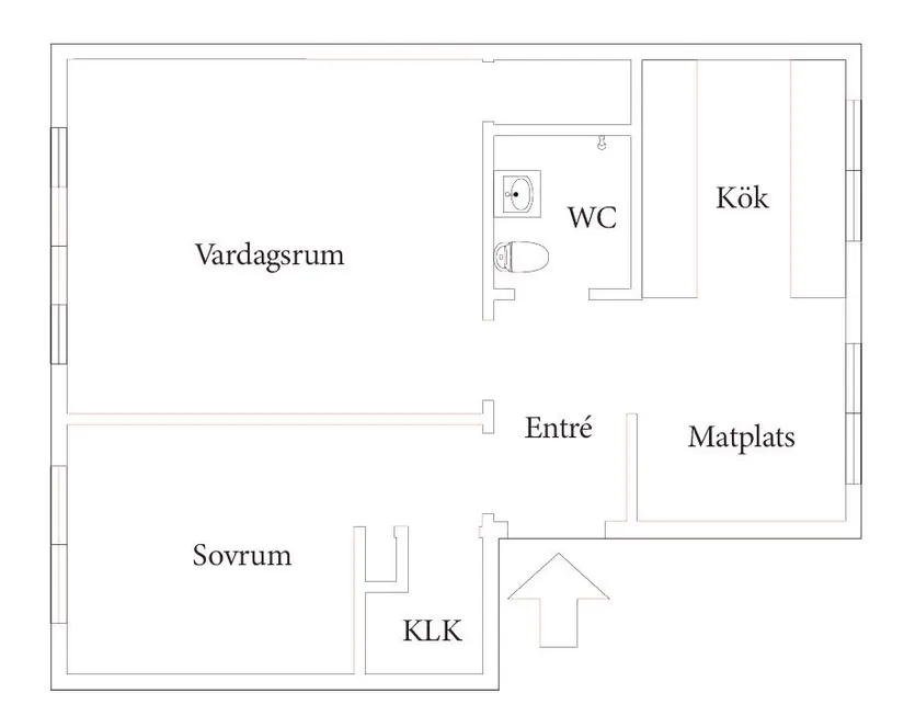 Bostadsrätt, Erikslundsgatan 14, Erikslund, Borås