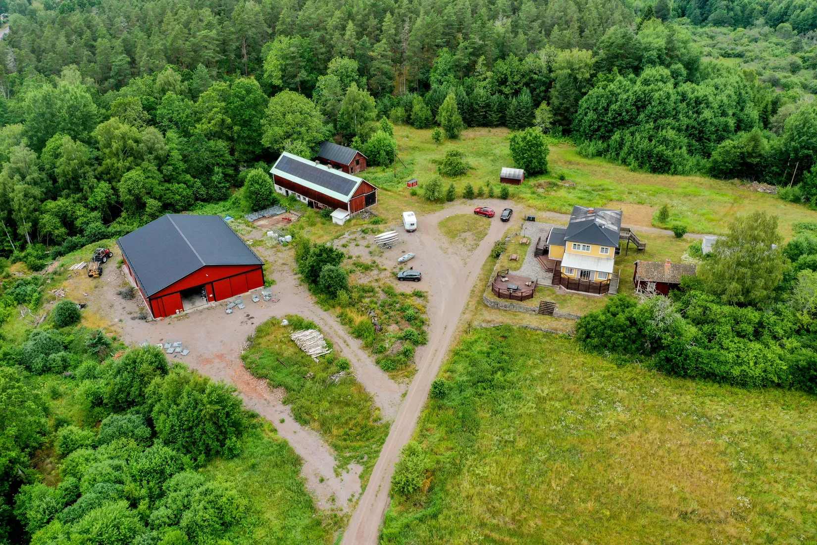Gård/Skog, Skräpplinge, Mörlunda, Hultsfred