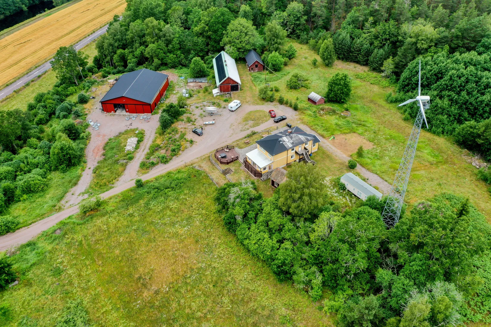 Gård/Skog, Skräpplinge, Mörlunda, Hultsfred