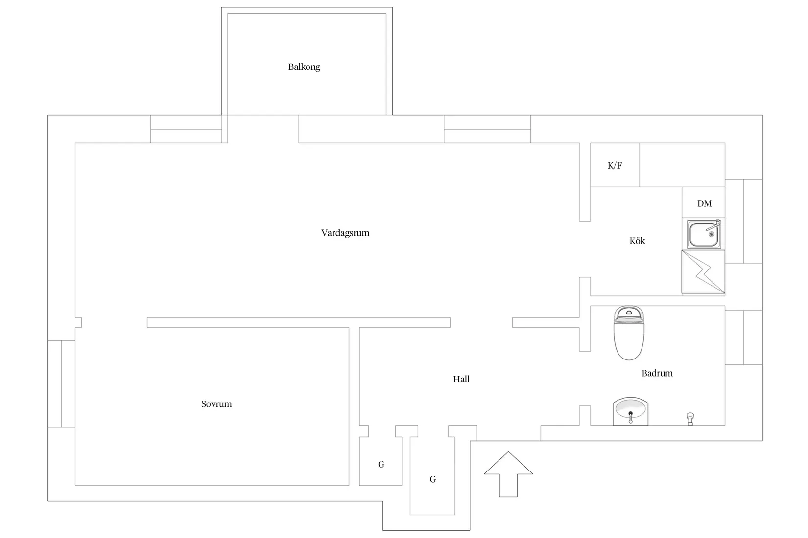 Bostadsrätt, Byggmästarvägen 32, Bromma - Abrahamsberg, Stockholm