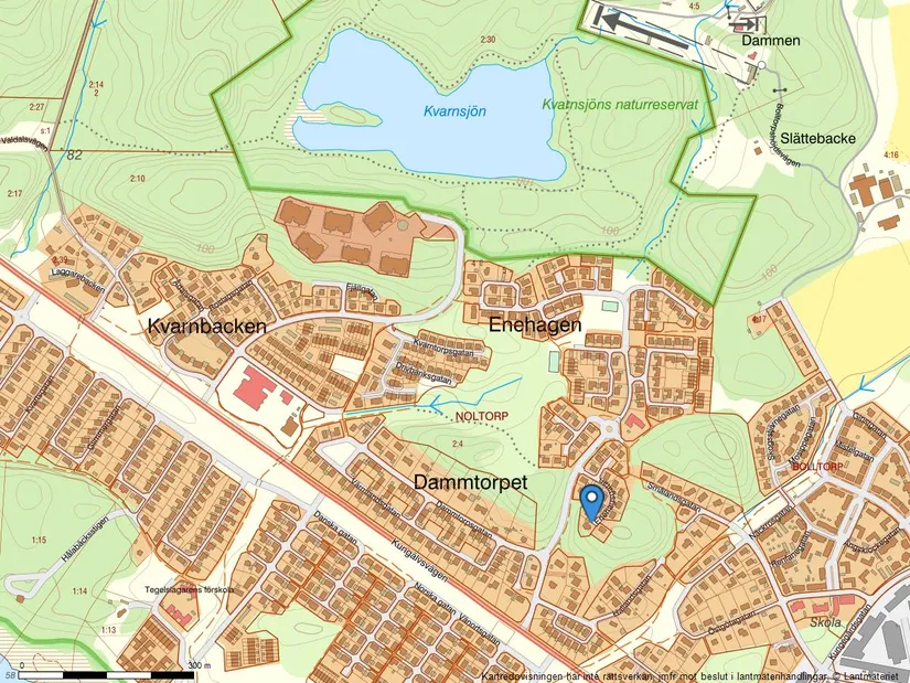 Villa, Enehagsgatan 25, Enehagen, Alingsås