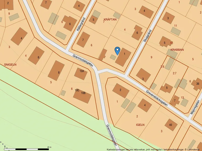 Villa, Grevensbäcksgatan 1, Södermalm, Sundsvall