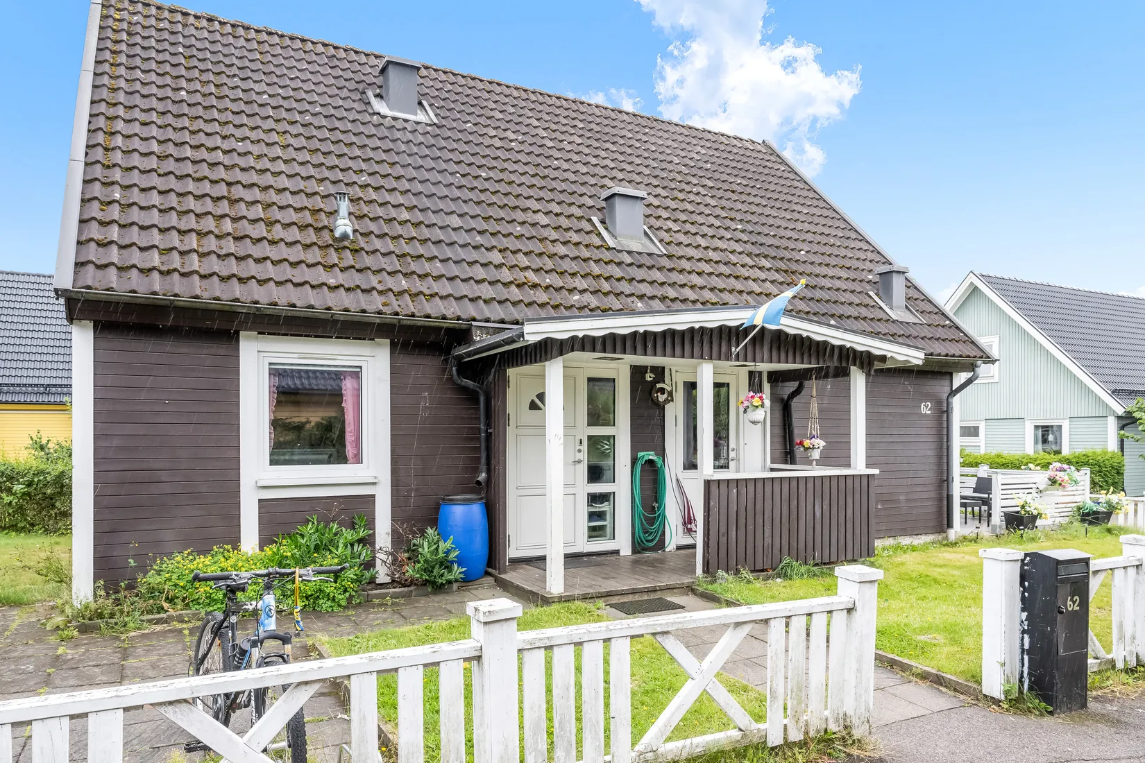 Villa, Tegelbruksvägen 62, Tegelbruket, Finspång