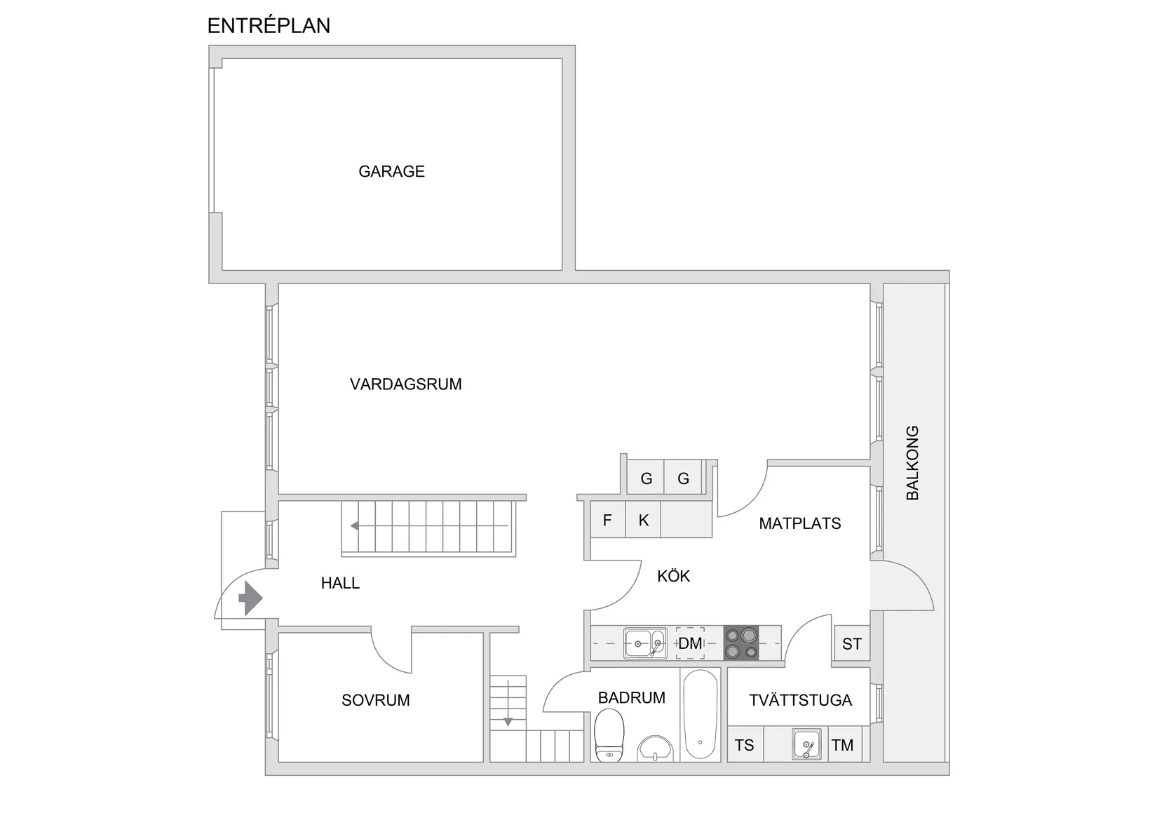 Villa, Radhus, Stallbacken 4, Viksjö, Järfälla