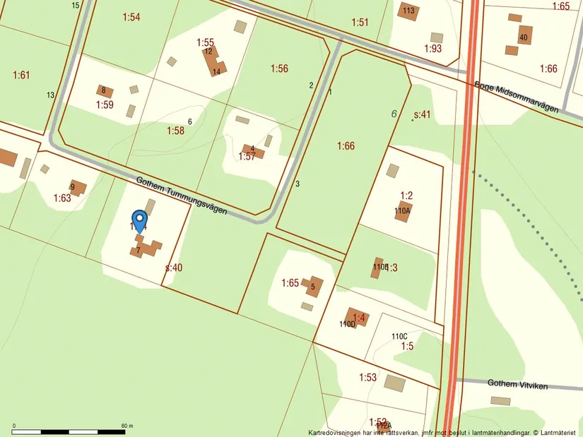 Fritidshus, Gothem Tummungsvägen 7, Gothem, Gotland