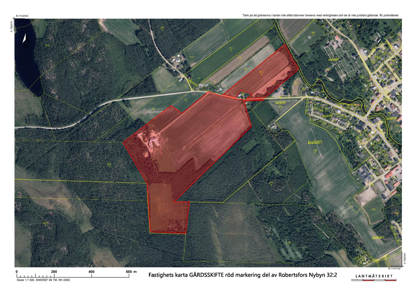 Gård/Skog, Flarkvägen 35, Ånäset, Robertsfors
