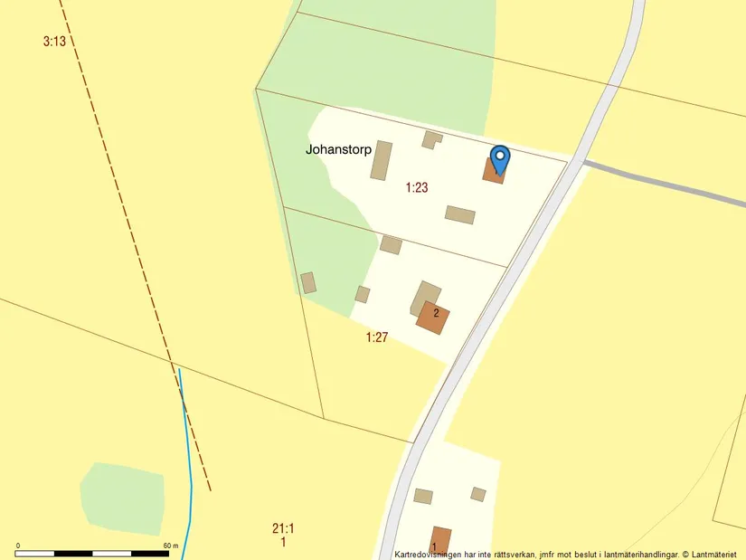 Villa, Lugnås JOHANSTORP 1, Övre Lugnås, Mariestad