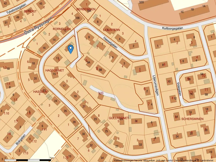 Villa, Hasselgatan 11, Söderköping tätort, Söderköping