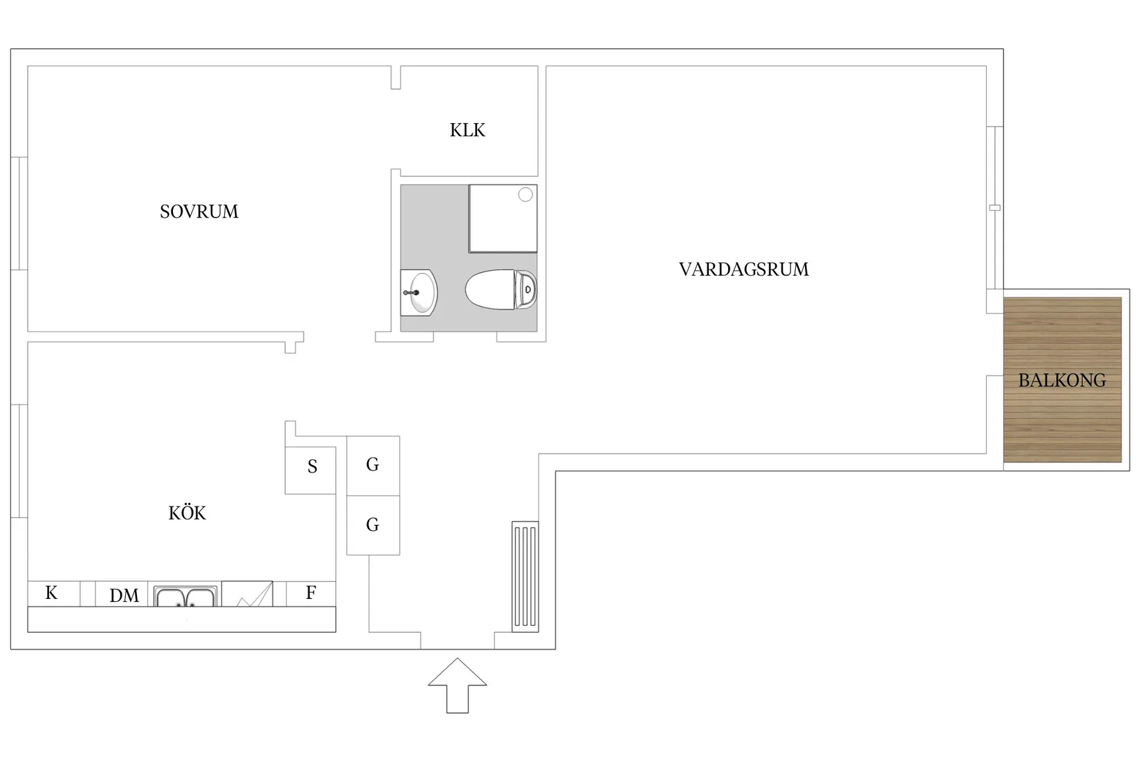 Bostadsrätt, Jordhyttegatan 25D, Majorna - Sandarna, Göteborg