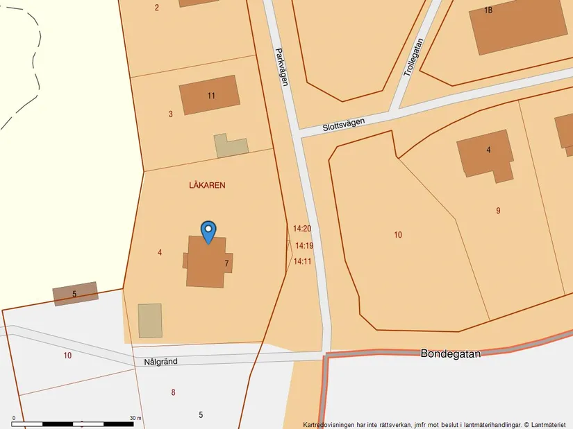 Villa, Parkvägen 7, Vingåker